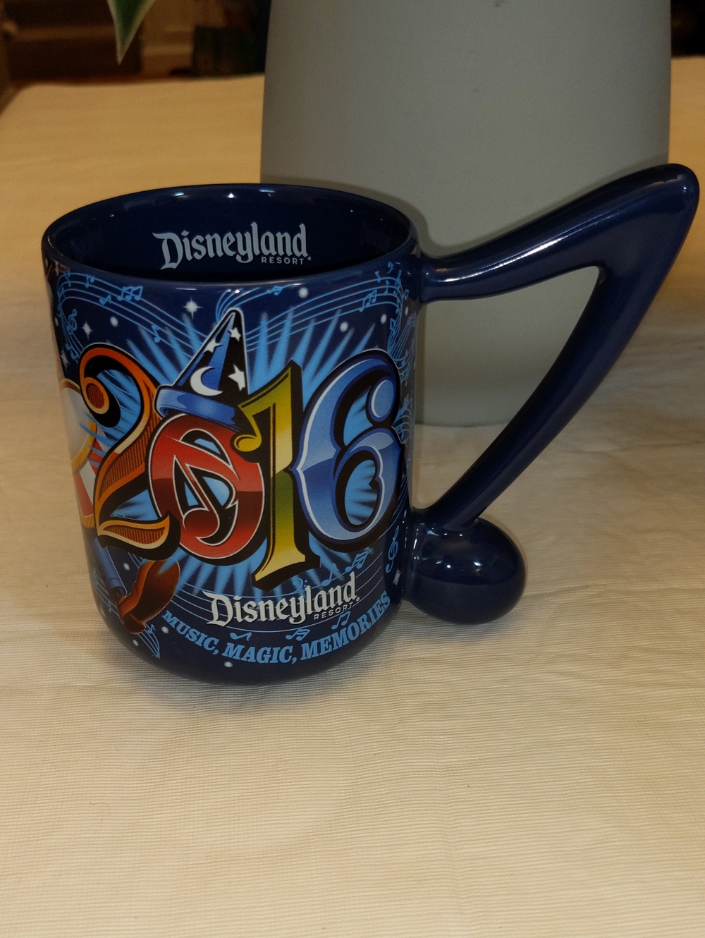 Disneyland Resort Parks Exclusive 2016 Coffee Mug Music Magic Mickey Mouse Club